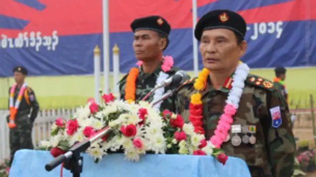 ကေအန်အယ်လ်အေ စစ်ဦးစီးချုပ် ဗိုလ်ချုပ်ကြီး စောဂျော်နီ မိန့်ခွန်းပြော