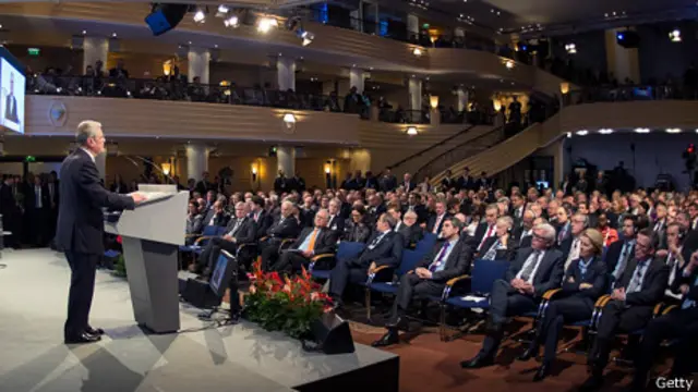 یوخایم گاوک رئیس جمهوری آلمان کنفرانس امنیتی مونیخ را افتتاح کرد