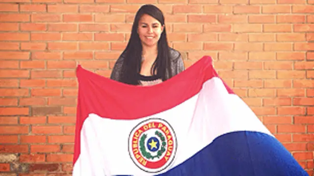 Julia Marino en Asunción (foto: Julia Marino)