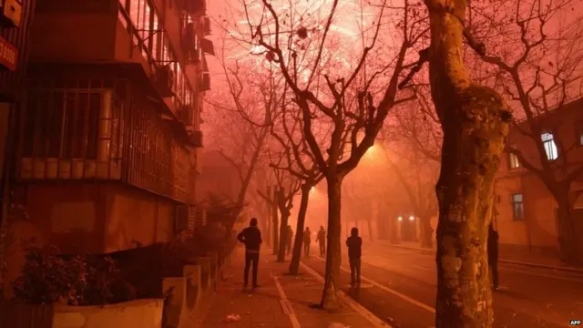 مراسم سال نوی چینی در شانگهای