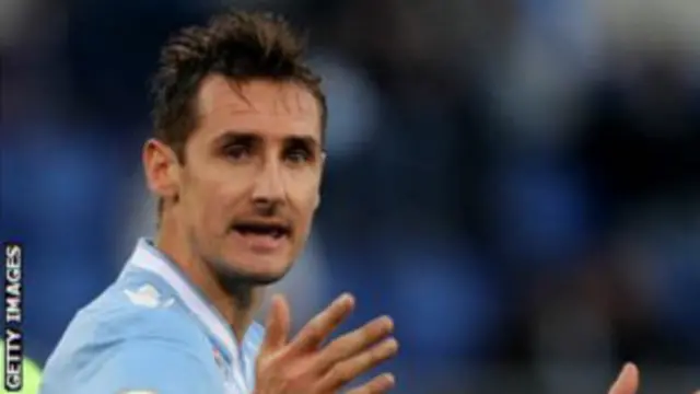 德国前锋克洛泽