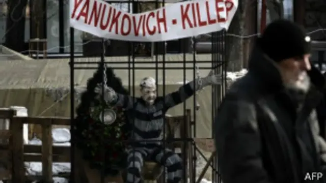 المعارضة الأوكرانية لا زالت رافضة لكل تنازلات الرئيس 