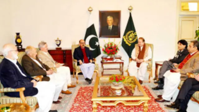 وزیراعظم نواز شریف کے قومی اسمبلی میں خطاب اور چار رکنی کمیٹی کے قیام نے تشدد میں کمی کے اشارے دیے ہیں