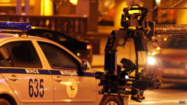 На съемках фильма