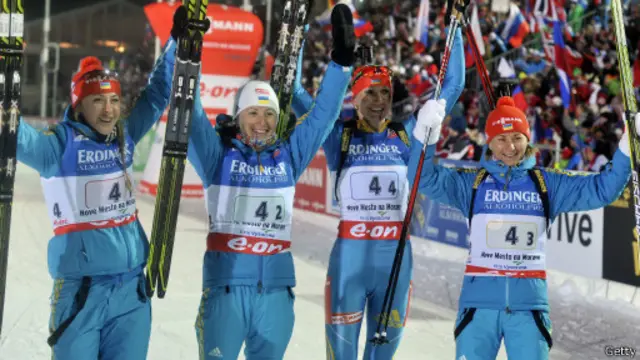 Надія номер один: біатлоністки Олена Підгрушна, Юлія Джима, Віта і Валентина Семеренки