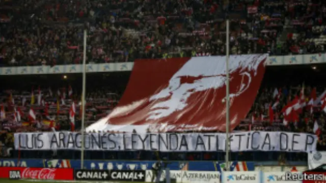 Homenaje en el Calderón