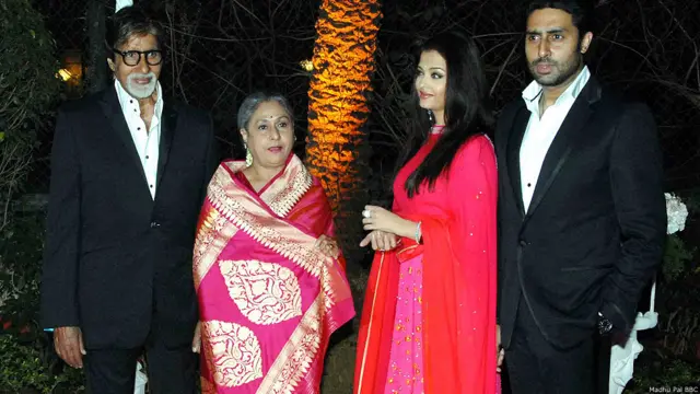 अमिताभ बच्चन, ऐश्वर्या राय बच्चन, अभिषेक बच्चन, जया बच्चन