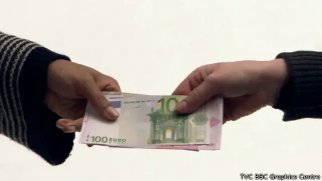 Банкноты евро