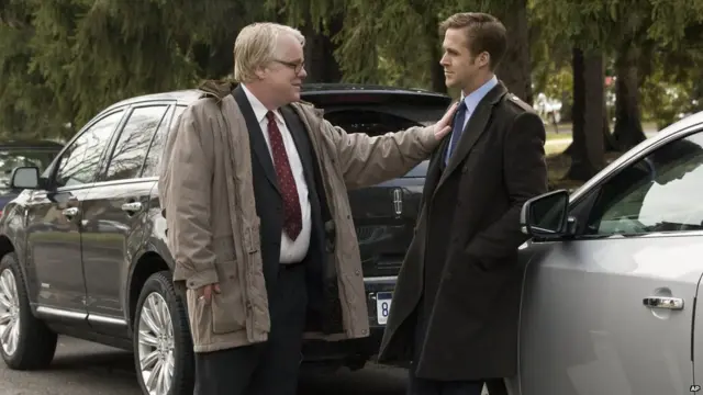 Хоффман в фильме "Мартовские иды"