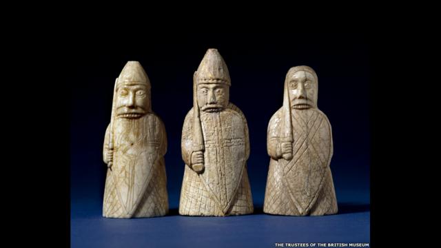 Berserkers del ajedrez de la isla de Lewis, de fines del siglo XII