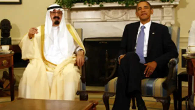 زار الملك عبدالله واشنطن في يونيو / حزيران 2010