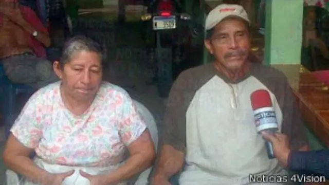 Jose Ricardo y María Julia, padres de José Salvador