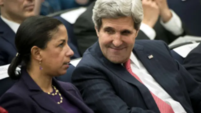 جون كيري وسوزان رايس