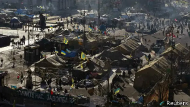 Protesta en Kiev