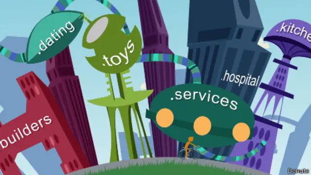 Donuts tiene intenciones de lanzar cientos de sufijos.