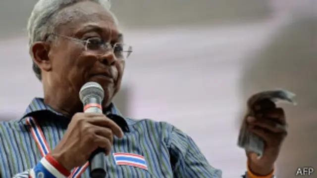 ထိုင်း အတိုက်အခံ ခေါင်းဆောင် ဆူထပ် ထောင်ဆူဘန် 