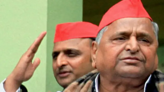 मुलायम सिंह यादव, अखिलेश यादव