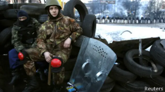 Баррикады в Киеве