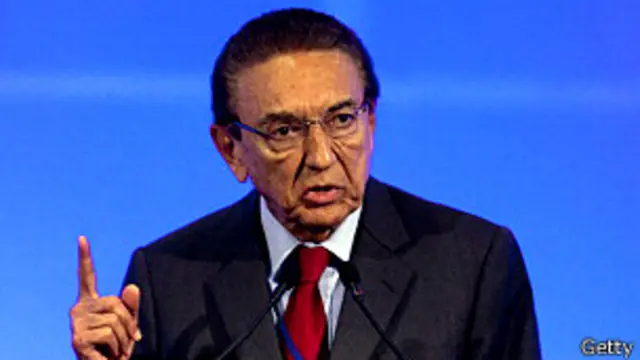 Edison Lobão, ministro brasileño de Energía.
