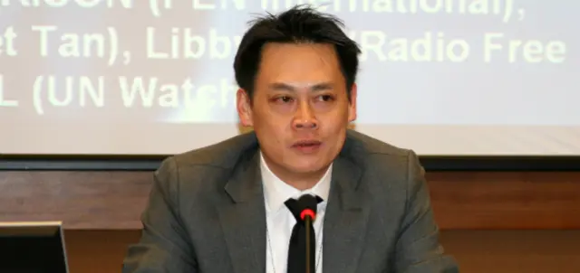 Ông Hoàng Tứ Duy là phát ngôn viên cho Đảng Việt Tân