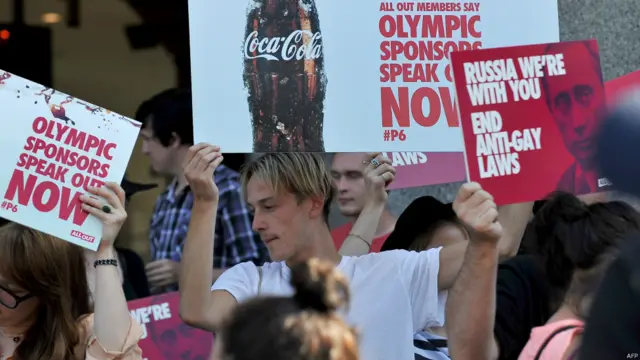 Unjuk rasa di Melbourne, Australia.