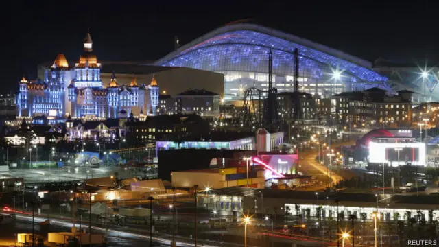 Parque olímpico de Sochi. Foto: Reuters
