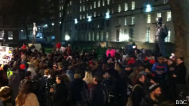 Демонстрация в Лондоне