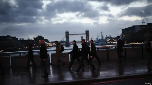 Лондонские пешеходы