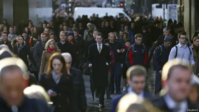 Лондонские пешеходы