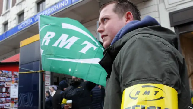 Пикет профсоюзников