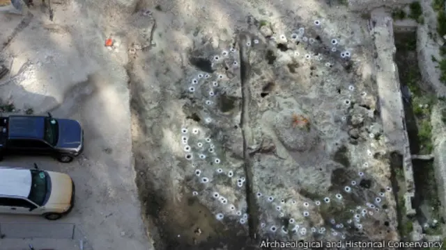 Sitio arqueológico en Miami