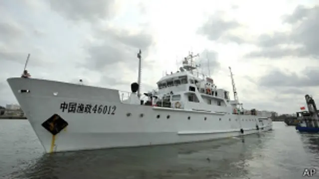 Barco patrulla de China