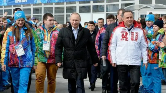 Tổng thống Putin trực tiếp tham dự hoạt động chuẩn bị cho Sochi