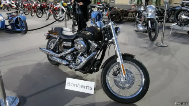 Мотоцикл папы на аукционе