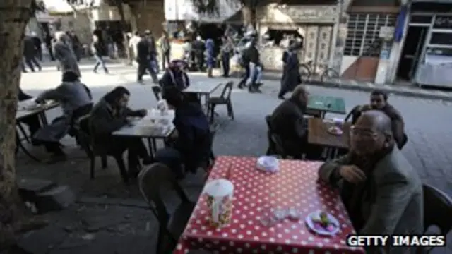 کافهای در دمشق