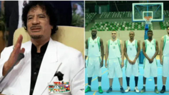 Col Gaddafi was at that game