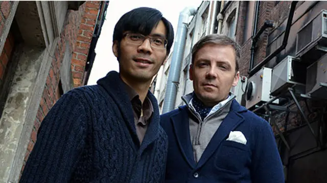 李博榮（左）與吉爾