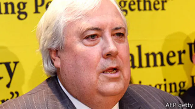 澳洲矿业商人克莱夫·帕尔默