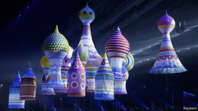 Сочи, церемония открытия Олимпиады