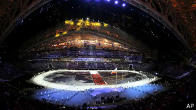 يعد حفل افتتاح سوتشي الأكثر تكلفة في تاريخ الأولمبياد