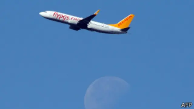 غادرت الطائرة التابعة لخطوط بيغاسوس التركية أوكرانيا متجهة الى تركيا