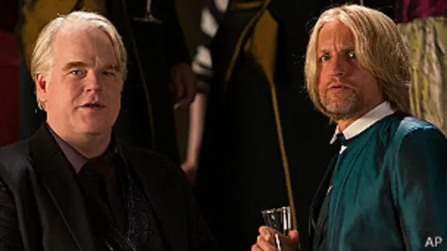 Philip Seymour Hoffman y Woody Harrelson