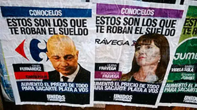 Afiches en Buenos Aires