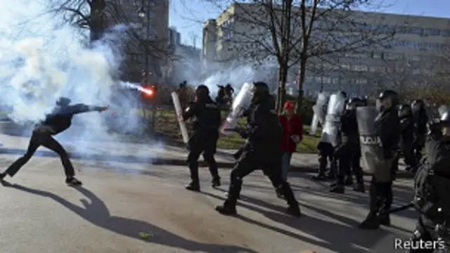 Enfrentamientos en Sarajevo