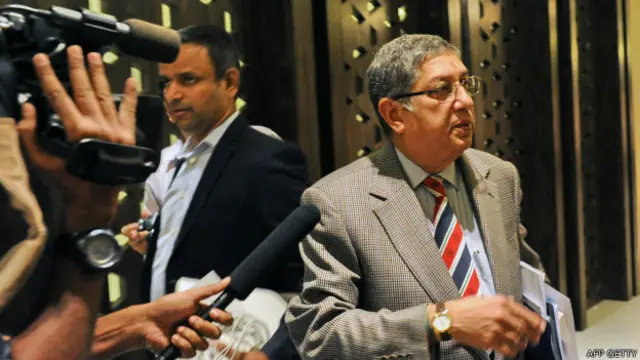 एन श्रीनिवासन