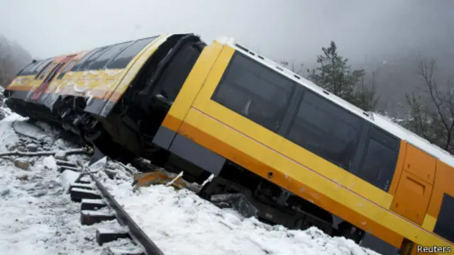 Железнодорожная кататсрофа во Франции