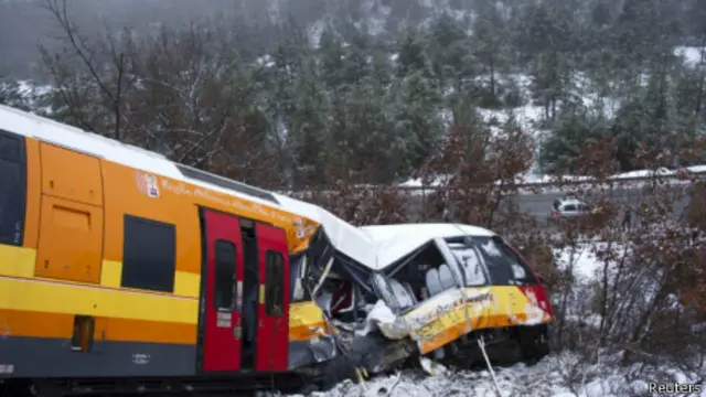 Железнодорожная кататсрофа во Франции