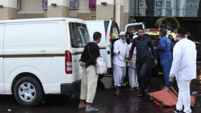 Upaya pertolongan korban di Madinah