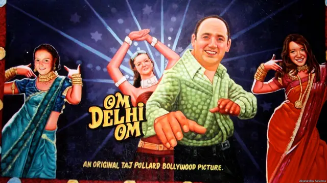 'ओम शांति ओम' पर आधारित एक पोस्टर