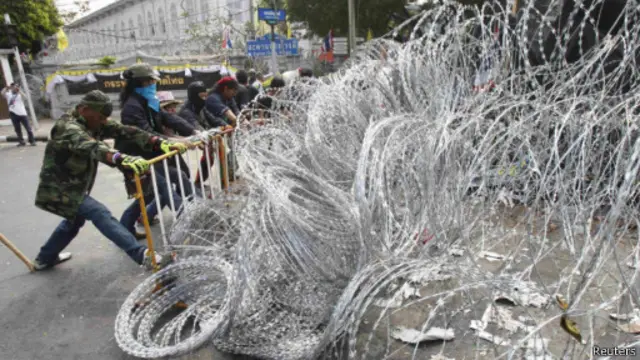 Unjuk rasa di Bangkok